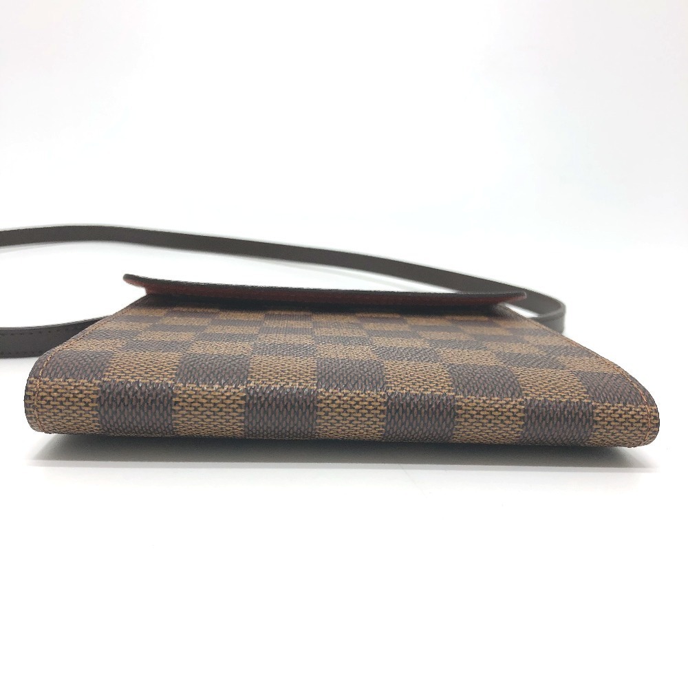 Louis Vuitton Damier CD Case DVD Bag Crossbody Shoulder Canvas Brown - Picture 3 of 15